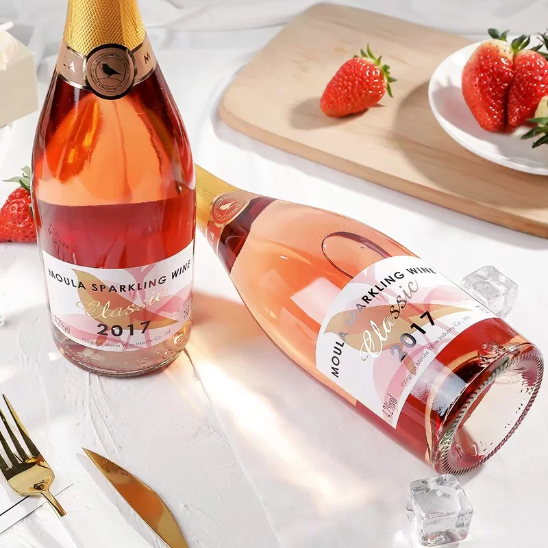 Мюра Moscato начинается с игристого вина высокого класса шампанское белый виноград фруктовое вино, персиковые пузырьки девочке сладкое красное вино ледяное вино