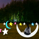 Светодиодная светящаяся звезда, уличная креативная луна, табурет с пятиконечной звездой, свадебный фестиваль, событие, красивая звезда, украшение
