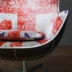 Retro da trứng ghế sáng tạo nhôm da không gian ghế máy tính thiết kế vỏ trứng ghế sofa đơn đồ nội thất cá tính Đồ nội thất thiết kế