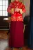 2018 chương trình mới Wo quần áo nam chú rể Trung Quốc ăn mặc Slim thêu nam rồng và phượng đám cưới quần áo - Trang phục dân tộc Trang phục dân tộc