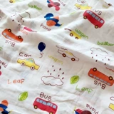 Детское хлопковое марлевое летнее тонкое одеяло для младенцев для новорожденных