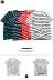 Yu Wenle mùa hè sọc ngắn tay T-Shirt nam giới và phụ nữ vài mô hình nửa tay cotton ins siêu lửa T-Shirt nam triều thương hiệu Hàn Quốc phiên bản Áo khoác đôi
