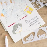 Фартук для рисования, шаблон для школьников, полустельки, универсальный комплект, заготовка, ручная роспись