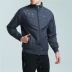 Mùa xuân và Mùa Thu Thể Thao Áo Khoác Nam Polyester Bề Mặt Trượt Không Thấm Nước Windproof Tops Thoáng Khí Mỏng Lỏng Wearable Ve Áo Jacket