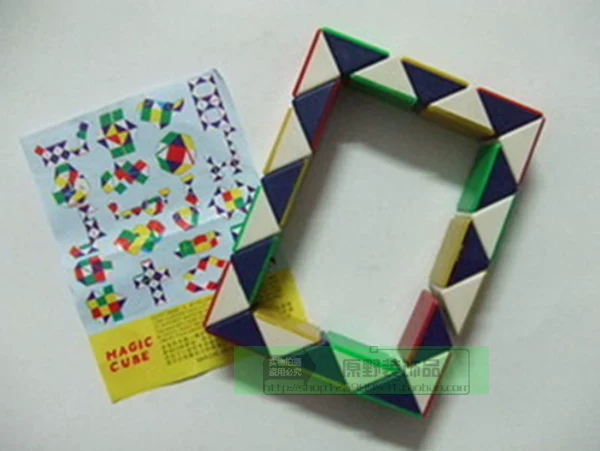 Toy for kindergarten, puzzle game, variable constructor, transformer, magic ruler, Rubik's cube, early education
