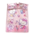 Chiết khấu Disney Ni Xia Hello Kitty KT mèo mat ba mảnh ghế điều hòa nhiệt độ 1,5m 1,8 m giường rửa - Thảm mùa hè