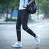 Chín quần của nam giới thường quần mùa hè phần mỏng thanh niên mỏng quần của nam giới 9 điểm chân quần sinh viên Hàn Quốc quần đen thủy triều quần giữ nhiệt nam Crop Jeans