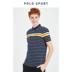 Áo thun thể thao nam mùa hè nam Paul áo thun mới nam ve áo xu hướng giản dị áo sơ mi năm điểm tay áo polo - Polo t shirt Polo