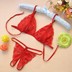 Phụ nữ trưởng thành gợi cảm siêu mỏng áo ngực ren trong suốt + bikini mở rộng phù hợp với ba điểm shop đồ nữ cao cấp Bộ đồ lót