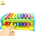 Trẻ sơ sinh 1-2-3 tuổi Trẻ em trai và trẻ gái giáo dục sớm nhạc cụ đồ chơi âm nhạc hai trong một tay gõ xylophone 25 câu đố âm thanh kèn cho bé Đồ chơi âm nhạc / nhạc cụ Chirldren