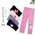 Quần legging bé gái 7 cotton cho bé mùa xuân và mùa thu mỏng phần 4 trẻ em mặc 5 chiếc quần dài hoạt hình 6 thủy triều 3 tuổi quần thô cho bé Quần