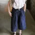 Mùa hè mới 2019 bé gái vừa và nhỏ hoang dã diện quần ống rộng phần quần jeans ống đứng Quần dài phiên bản Hàn Quốc của bảy chiếc quần thủy triều - Quần jean Quần jean
