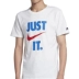 Nike Nike High School JUST DO IT Men Áo thun ngắn tay thông thường AQ5195-100-010 - Áo phông thể thao áo thun thể thao nam chính hãng Áo phông thể thao