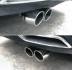 Yusheng S350 mới của Jiangling sửa đổi ống xả đặc biệt đuôi họng trang trí ô tô cung cấp phụ kiện ống xả đuôi miệng ống xả cặn pô e Ống xả