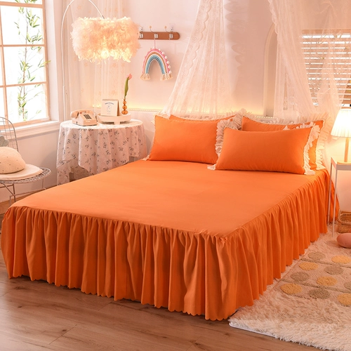 Хлопковый комплект, кровать для принцессы, пододеяльник, корейская простыня, популярно в интернете, 4 предмета