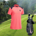 Quần áo golf trẻ em mặc cho bé trai và bé gái Áo phông ngắn tay cổ áo trẻ em cổ áo thể thao thoáng khí POLO - Thể thao sau quần áo bộ adidas Thể thao sau