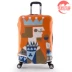 Vỏ hành lý khóa kéo màu rắn thời trang xách tay du lịch trường hợp bao gồm hành lý bìa bảo vệ mặc dễ thương không thấm nước cá tính mua vali kéo Vali du lịch