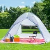 Nhật Bản 43d lều ngoài trời 3-4 người tự động mở tốc độ di động chống nắng mưa cắm trại hoang dã nhà lớn lều - Lều / mái hiên / phụ kiện lều Lều / mái hiên / phụ kiện lều