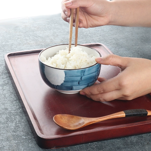 Японская посуда домашнего использования для еды, ручная роспись