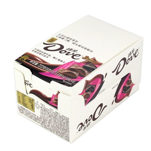 Dove Dove Slice Milk Crispy Rice Chocolate Capital 14G Full Box Leisure закуски приятный сахар Новый год