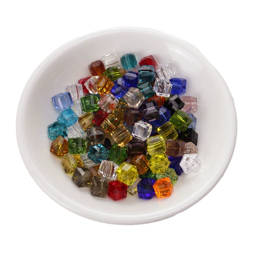 Квадратные бусины ручной работы, аксессуары для невесты, аксессуар для волос, DIY