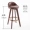 Ghế gỗ rắn nhỏ bốn chân phân gỗ đồ nội thất đơn thanh phân Ghế ngồi ghế trắng cao chân thanh phân với tựa lưng - Giải trí / Bar / KTV