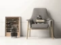 Thiết kế tối giản Bắc Âu nội thất sáng tạo Milan thời trang phòng chờ ghế nghiên cứu tay vịn văn phòng để thảo luận về bắn thực sự - Đồ nội thất thiết kế ghế bành