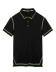 Xu hướng thời trang nam GXG hot thời trang đô thị đen tay áo ngắn tay nam # 62224163 áo polo đen Polo
