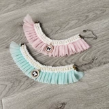 Ожерелье из жемчуга, шарф для принцессы, слюнявчик, аксессуар