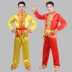 New trống trang phục Yangko quần áo nam quốc gia trang phục biểu diễn múa rồng khiêu vũ sư tử quần áo cảm hứng dịch vụ thuyền rồng