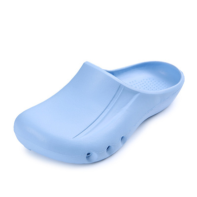 Giày dép lỗ giày nữ bác sĩ phẫu thuật phòng mổ y tá giày giày an toàn chống trượt đáy mềm, dép của nam giới Bảo vệ 