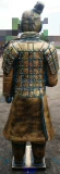 Terracotta Warriors Samurai Copper Hotel Compane Design Company Company Comphile Decorement 176 см.