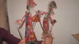 32см № 1 Шааньси тень тень Даос Даос Дейостский символ Кинтерент Xi'an Shadow Crafts