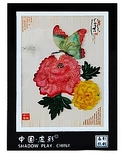 Цветочная птица хрустальная коробка тень подарки Shaanxi 5 бесплатная доставка