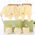 Bộ quần áo sơ sinh tháng cho bộ set đồ cotton mùa hè bé gái bé gái 0 đến 3 tháng tuổi bé gầy - Bộ quà tặng em bé bán hộp quà sơ sinh đẹp Bộ quà tặng em bé