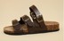 Hàn Quốc phiên bản của nút chai kéo đôi giày dép bãi biển đôi dép sử dụng ba khóa sinh viên dép roman phẳng với thủy triều không trượt Sandal