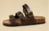 Hàn Quốc phiên bản của nút chai kéo đôi giày dép bãi biển đôi dép sử dụng ba khóa sinh viên dép roman phẳng với thủy triều không trượt