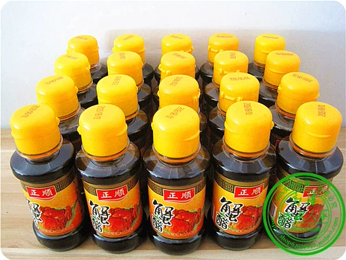 Цзянсу Чженцзян Чжэншун Краб -уксус 100 мл крабового волосатого краба Специальная уксусная бутылка, уксус, уксус, 40 бутылок