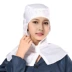 Mũ khăn choàng chống tĩnh điện không bụi quần áo hội thảo hỗ trợ mũ làm việc lưới sọc thoáng khí mũ sạch chống bụi mũ con sâu y tế 