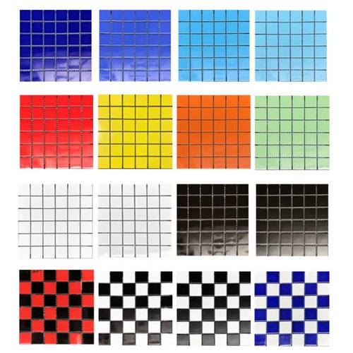 Скандинавский фон, стена для ванны, черно-белый порошок, синяя мозаика, керамическая плитка для бассейна, пруд с рыбами, головоломка для ванной комнаты