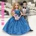 Cậu bé xinh xắn 12 món quà chung đồ chơi trẻ em Barbie cặp vợ chồng váy tiểu học dễ thương - Búp bê / Phụ kiện búp bê trẻ em Búp bê / Phụ kiện