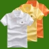 Mùa hè thanh niên quần áo bóng golf phù hợp với bé trai áo thun cotton trẻ em golf trẻ em áo polo ngắn tay - Thể thao sau bộ thể thao nữ adidas Thể thao sau