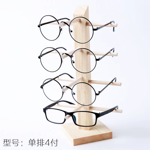 Ретро стенд из натурального дерева, солнцезащитные очки, трубка