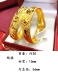 Cô dâu mới cưới mạ vàng bracelet wedding dragon và phoenix bracelet mô phỏng vòng đeo tay cưới rồng và vòng đeo tay vàng không phai