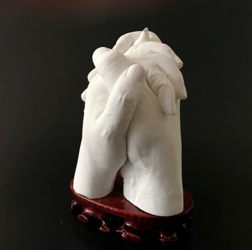 Модель рук для влюбленных, маска для рук, детские отпечатки рук, «сделай сам»