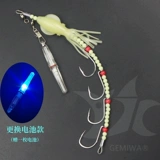 Электронная светящаяся полоса Рыба Сюминные шарики шампуры, приготовленные по рыбному крюку с рыбным крючком, крюч