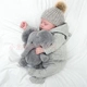 Cho bé đi cùng với chú voi đang ngủ gối búp bê đồ chơi búp bê sang trọng để gửi quà sinh nhật cho bé - Đồ chơi mềm