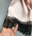2018 Hàn Quốc phiên bản của đồ ngủ nữ băng lụa sexy hai mảnh phù hợp với ngực pad dây đeo nightdress áo choàng dịch vụ nhà mùa hè Night Robe