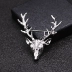 Trang sức Thời trang mới Hợp kim Tây Hội Nam Nữ Corsage Retro Deer Head Trâm Hàn Quốc Pin - Trâm cài ghim cài áo vest nữ Trâm cài