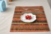 Thái sọc bảng mat bàn ăn vải placemat red blue retro tính năng phong cách dân tộc bữa ăn mat trà mat khăn trải bàn xưa Khăn trải bàn